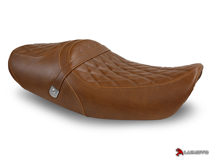 LUIMOTO Vintage Diamond Seat Cover for the Kawasaki Z900RS CAFE LUIMOTO Vintage Diamond Seat Cover for the Kawasaki Z900RS CAFE